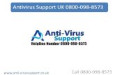 Antivirus Technical Support Helpline No. 0800-098-8573