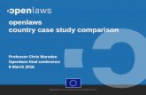 Brussels Openlaws Country Cases