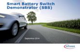 Infineon Smart Battery Switch Demonstrator