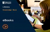 Finding E-books - Knowledge Base