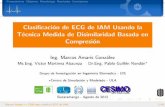Classification of ECG of AIM using Compression-based Dissimilarity-Measure