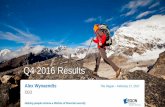 Aegon Q4 2016 Results Presentation
