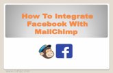 How to integrate MailChimp to Facebook