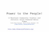 Power to the People - A presentation by Randy Mont-Reynaud, PhD & Elisee Abraham