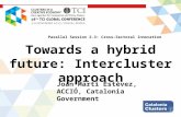 TCI 2015 Towards a hybrid future: Intercluster approach