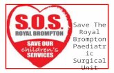 Save the royal brompton paediatric surgical unit