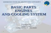 Engines and cooling system
