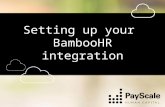 Setting up your BambooHR integration