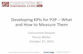 IOFM - Las Vegas - Developing KPIs for P2P - Penny Weller 10-27-2015 delivered