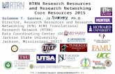 RCMI Translational Research Network (RTRN) Core resources Survey 2015