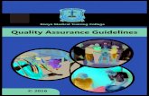 KMTC Quality Assurance Guidelines 2016