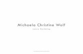 Lecturing and Training Progamme by Michaela Christine Wolf