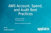 Webcast:  AWS account setup tips for audit, governance, and security