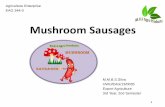 Mushroom sausages  Business Plan