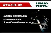 Norris Whitney Communications Inc. Marketing Services