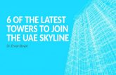 6 of the latest towers to join the uae skyline
