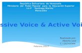Passive voice & Active voice