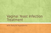 Vaginal Yeast Infection Treatment With Natural Ingredients