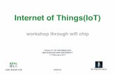 Internet of Things (IoT) - workshop with wifi chip