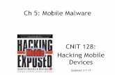 CNIT 128 5: Mobile malware