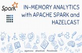 [OracleCode SF] In memory analytics with apache spark and hazelcast