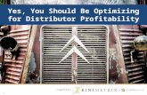 Yes, You Should Be Optimizing for Distributor Profitability