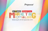 Proposal Marketing Festival 2015