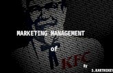 KFC Marketing management