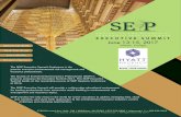 SEIP Executive Summit June 13th -15th, 2017 Atlanta GA