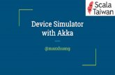 Device Simulator with Akka
