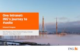 One intranet: ING's journey to unite.
