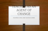 Teacher as an agent of change