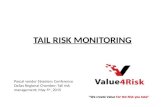 Tail risk monitoring presentation