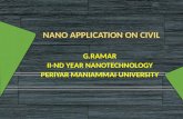 Nano materials on civil work