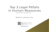 Top 3 Legal Pitfalls in Human Resources