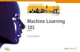 Machine learning 101 sit hvr