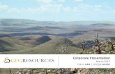 GFG Resources Corporate Presentation - March 2017