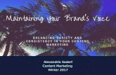 Maintaining Your Brand's Voice