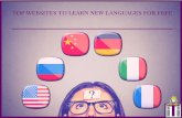 Top Websites to Learn Languages Online for Free