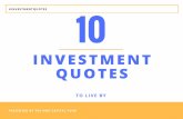 10 Investment Quotes to Live By