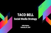 PUR3622 - Taco Bell Social Media Strategy Project
