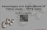 Advantages and Applications of Teflon sheet – PTFE belts