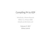 Compiling P4 to XDP, IOVISOR Summit 2017