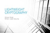Lightweight cryptography