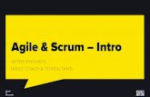 Agile & Scrum – intro slides