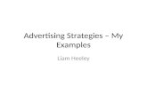 Advertising strategies - my examples
