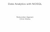 Data analytics with NOSQL