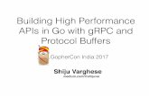 Building High Performance APIs In Go Using gRPC And Protocol Buffers