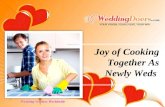 Joy Of Cooking Together As Newly Weds