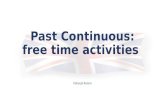 Past Continuous: free time activities